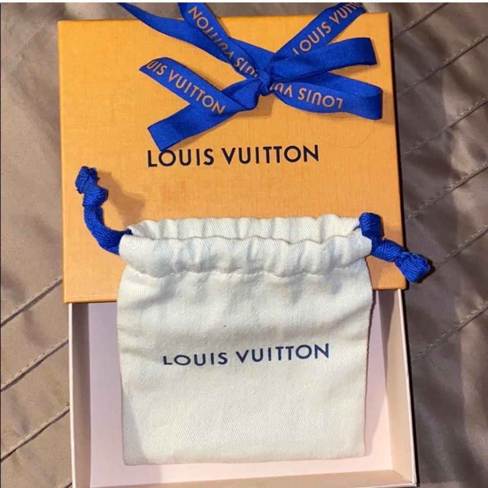 Louis Vuitton Orange Box with Blue Accents